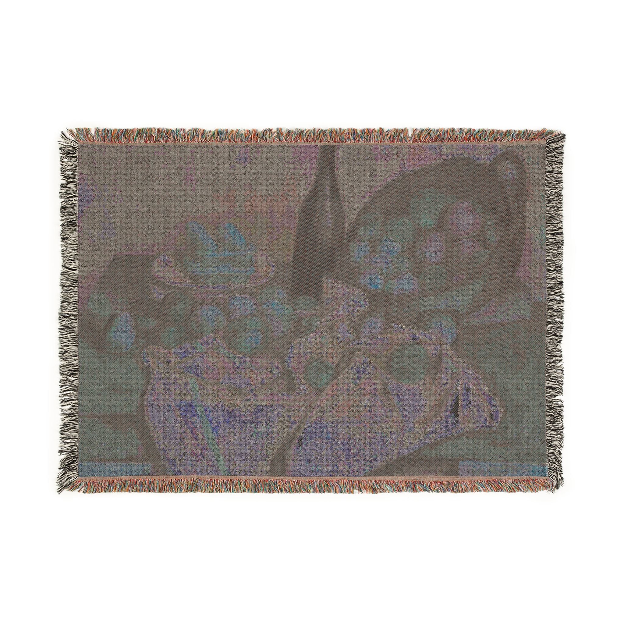 Paul Cezanne - The Basket of Apples | Woven Tapestry Blanket
