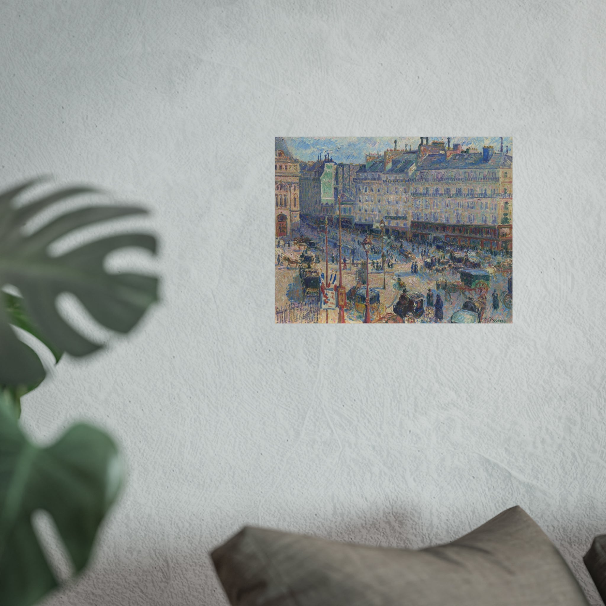 Camille Pissarro - The Place du Havre, Paris | Fine Art Poster