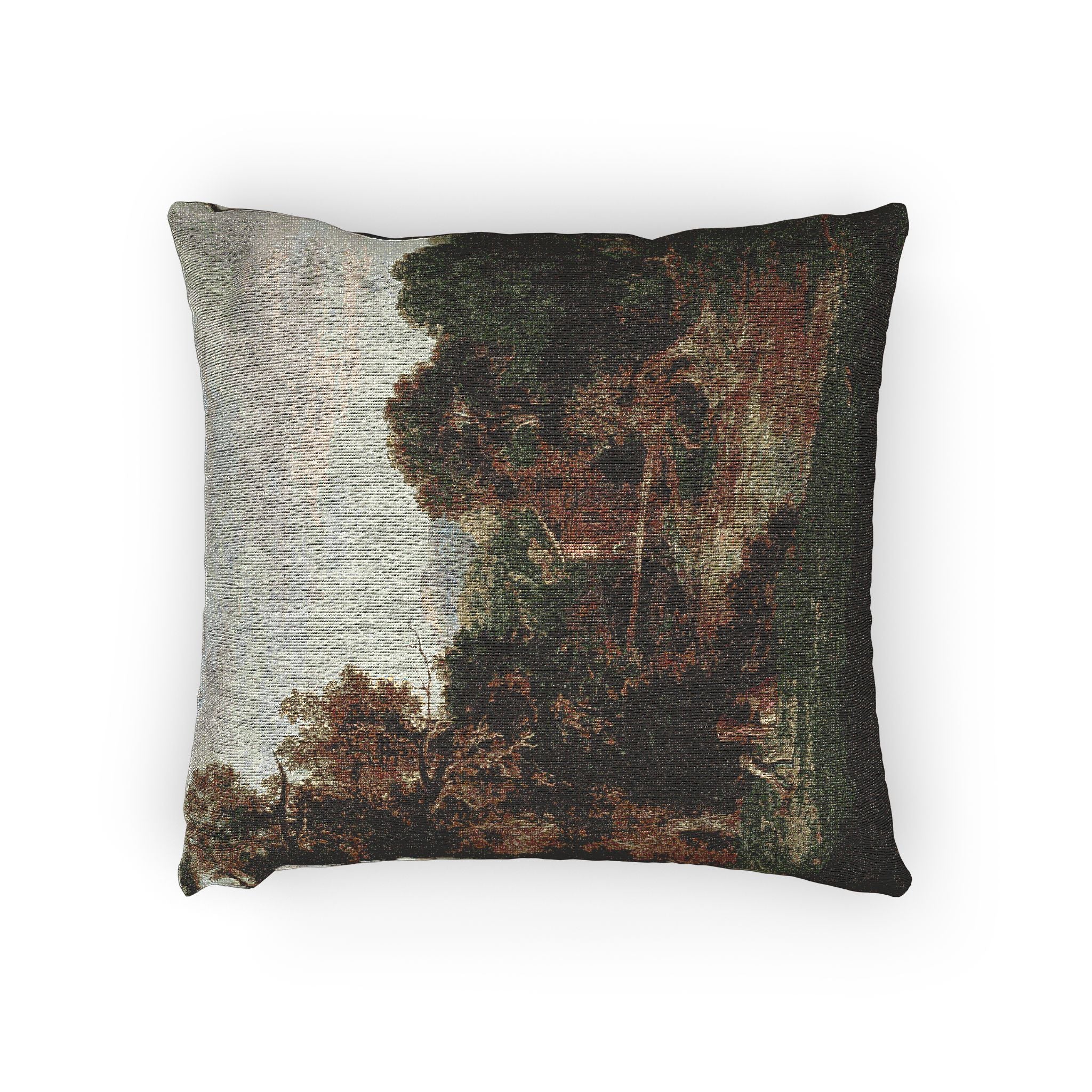 George Inness - The Old Mill | Woven Pillow