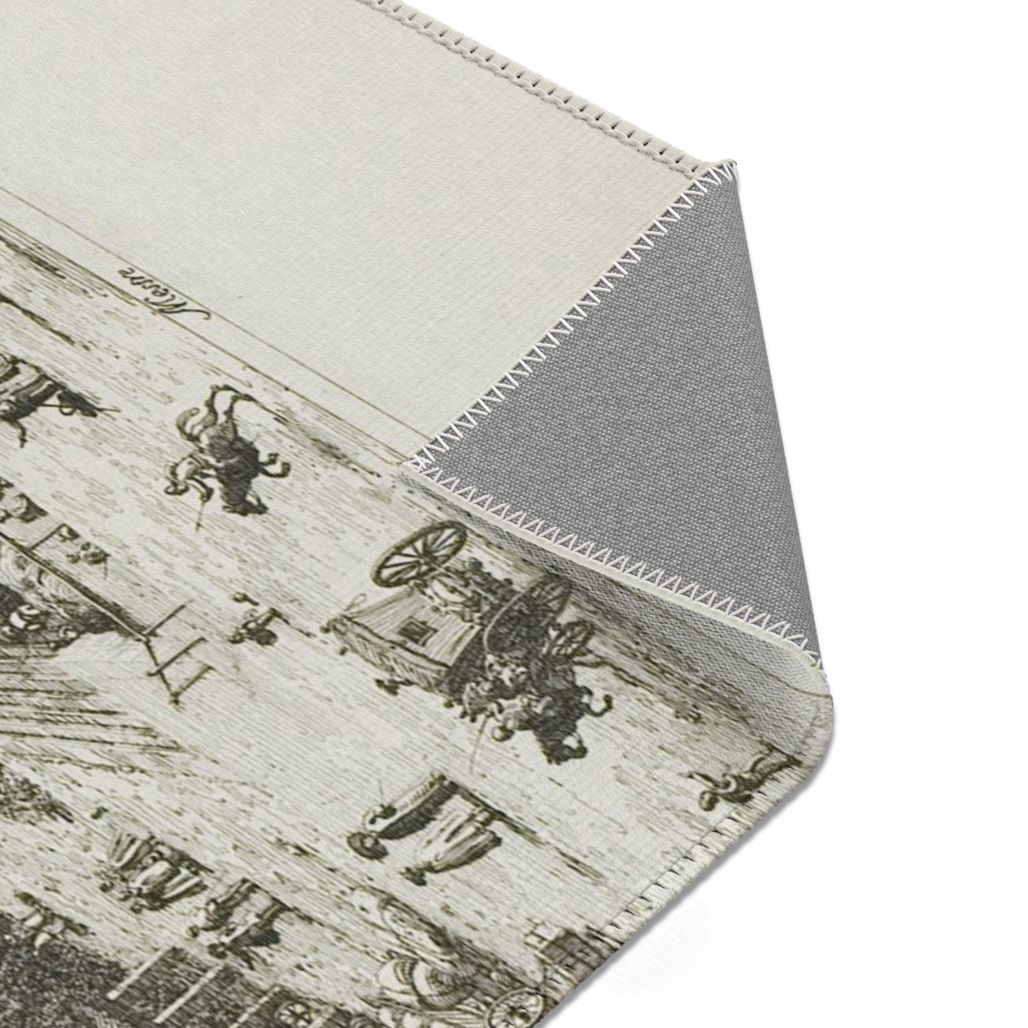 Canaletto - Mestre, from Vedute | Area Rug