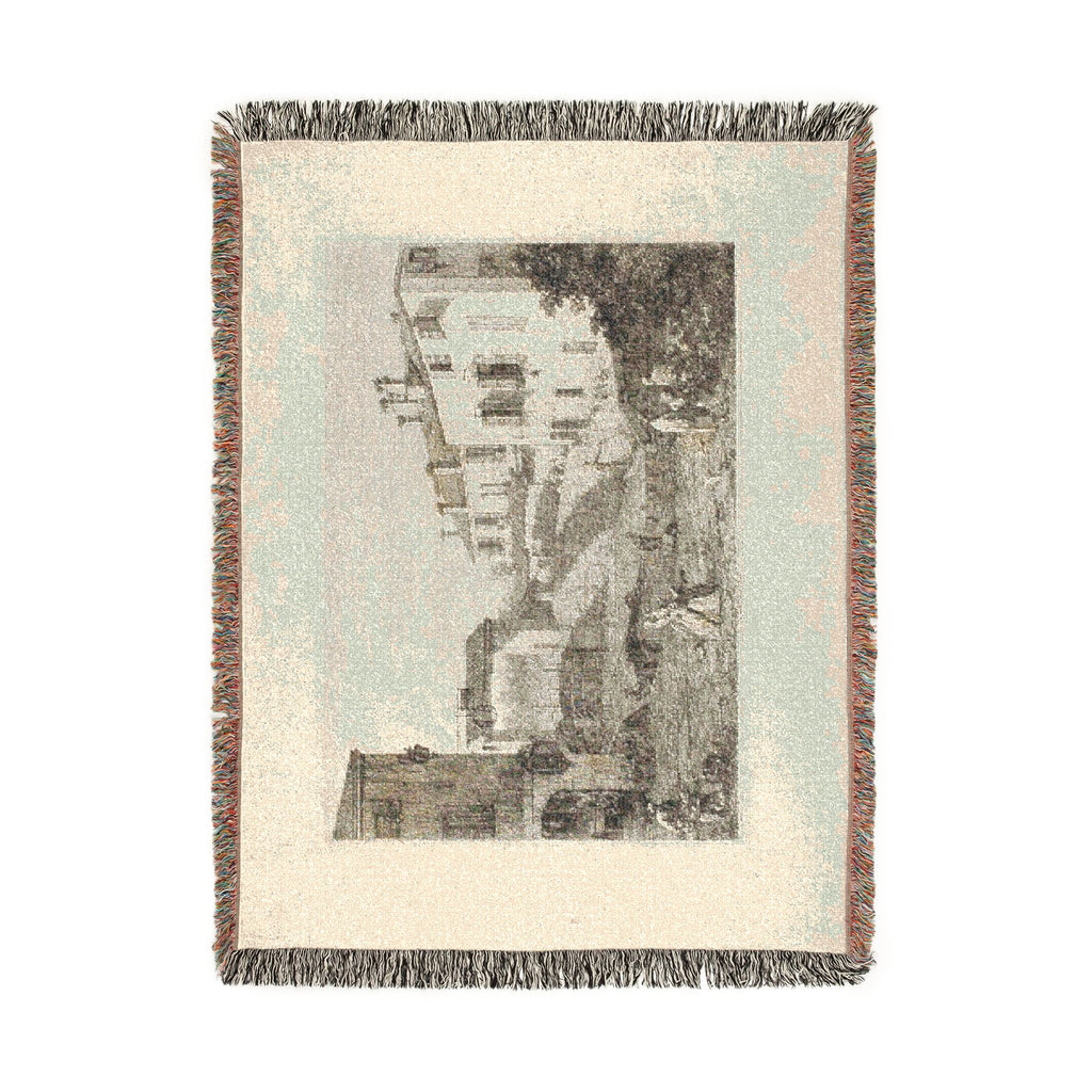 Canaletto - Le Porte Del Dolo, from Vedute | Woven Tapestry Blanket