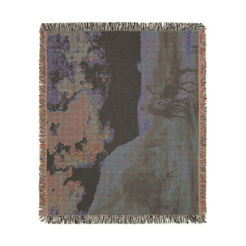 Aelbert Cuyp - Rivierlandschap met ruiters - Google Art Project | Woven Tapestry Blanket