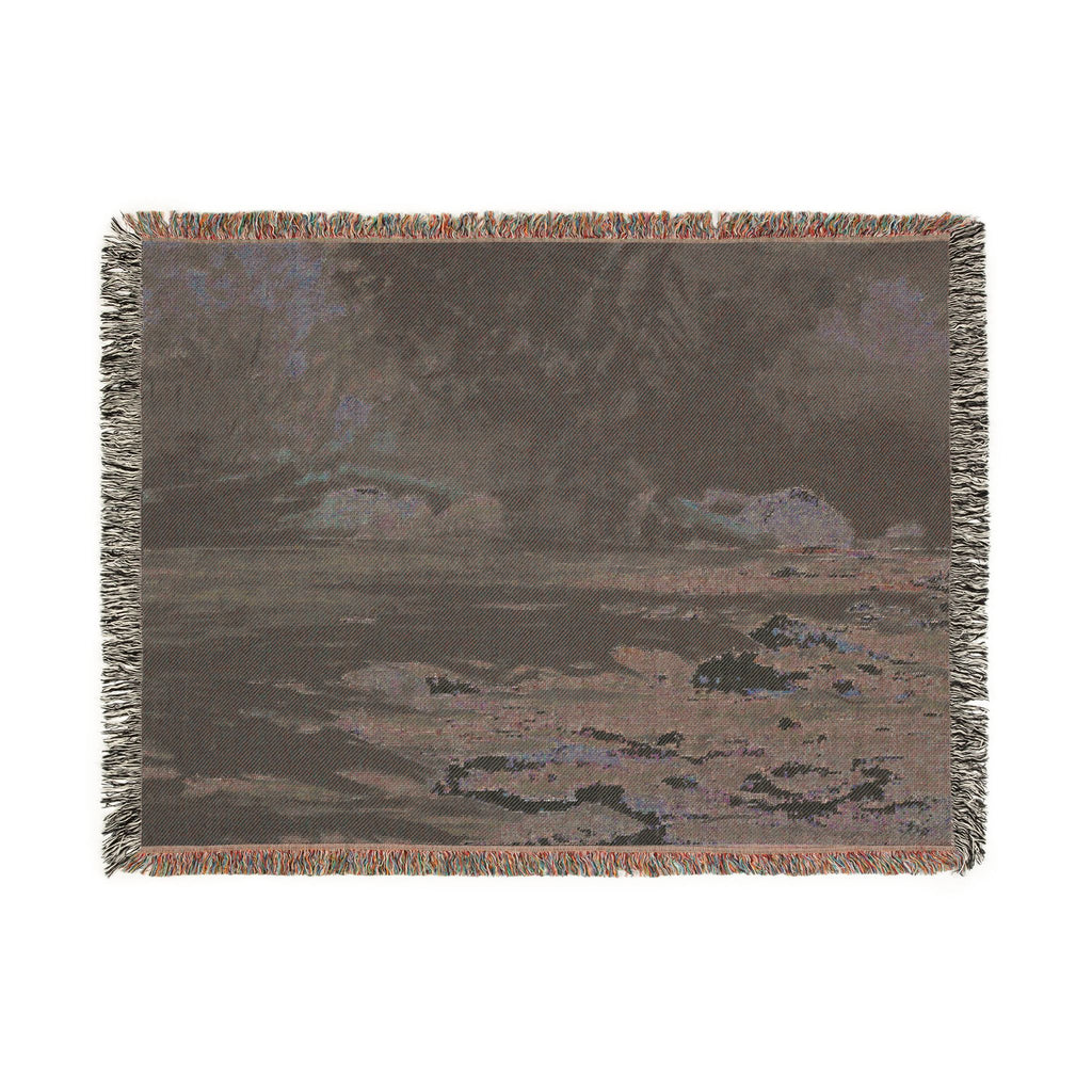 Winslow Homer - The Rapids, Hudson River, Adirondacks | Woven Tapestry Blanket