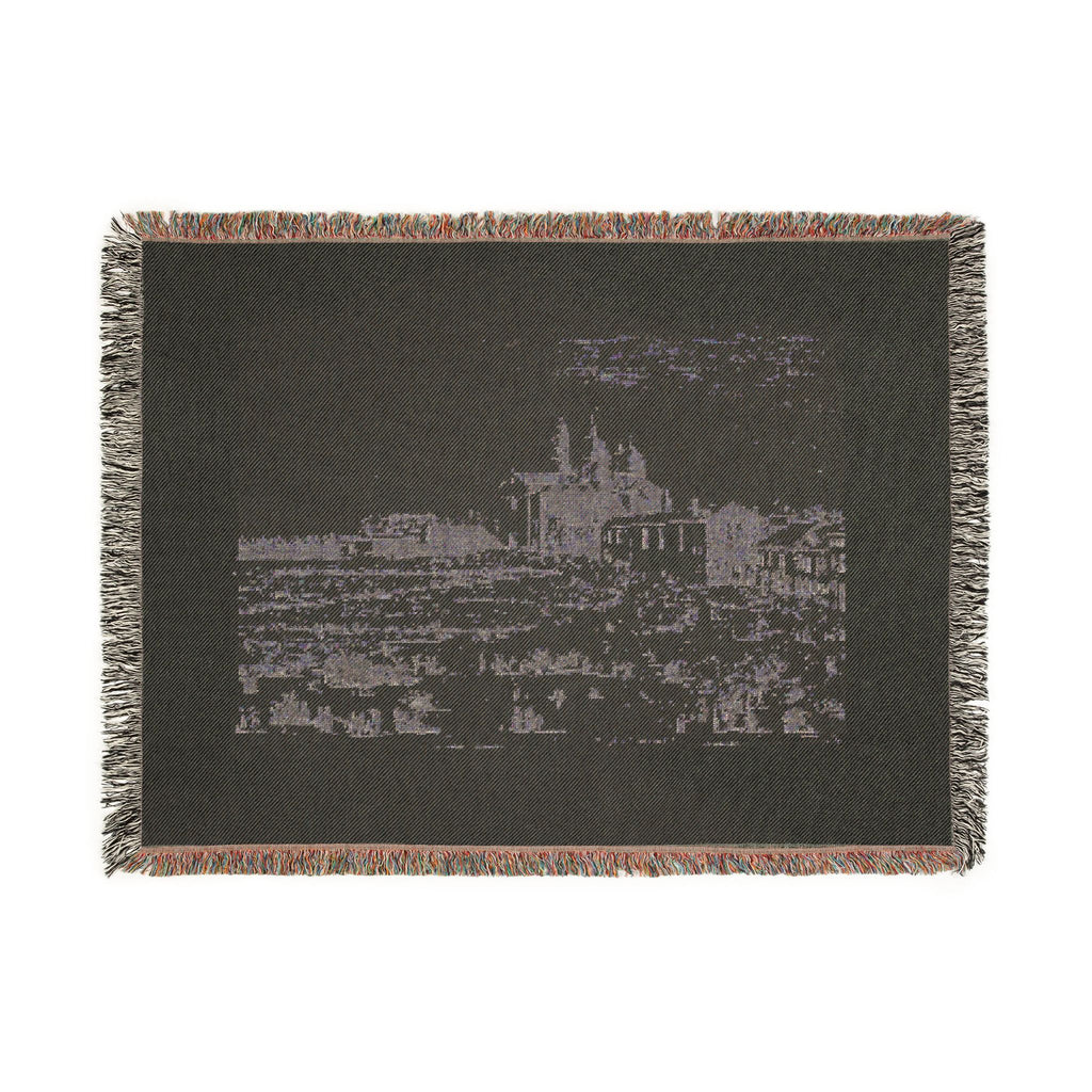 Canaletto - S. Giustina in prà della Vale, from Vedute | Woven Tapestry Blanket