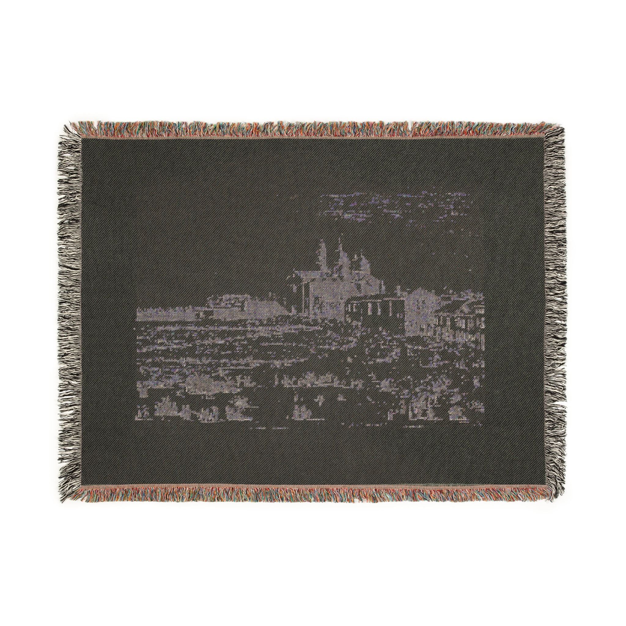 Canaletto - S. Giustina in prà della Vale, from Vedute | Woven Tapestry Blanket