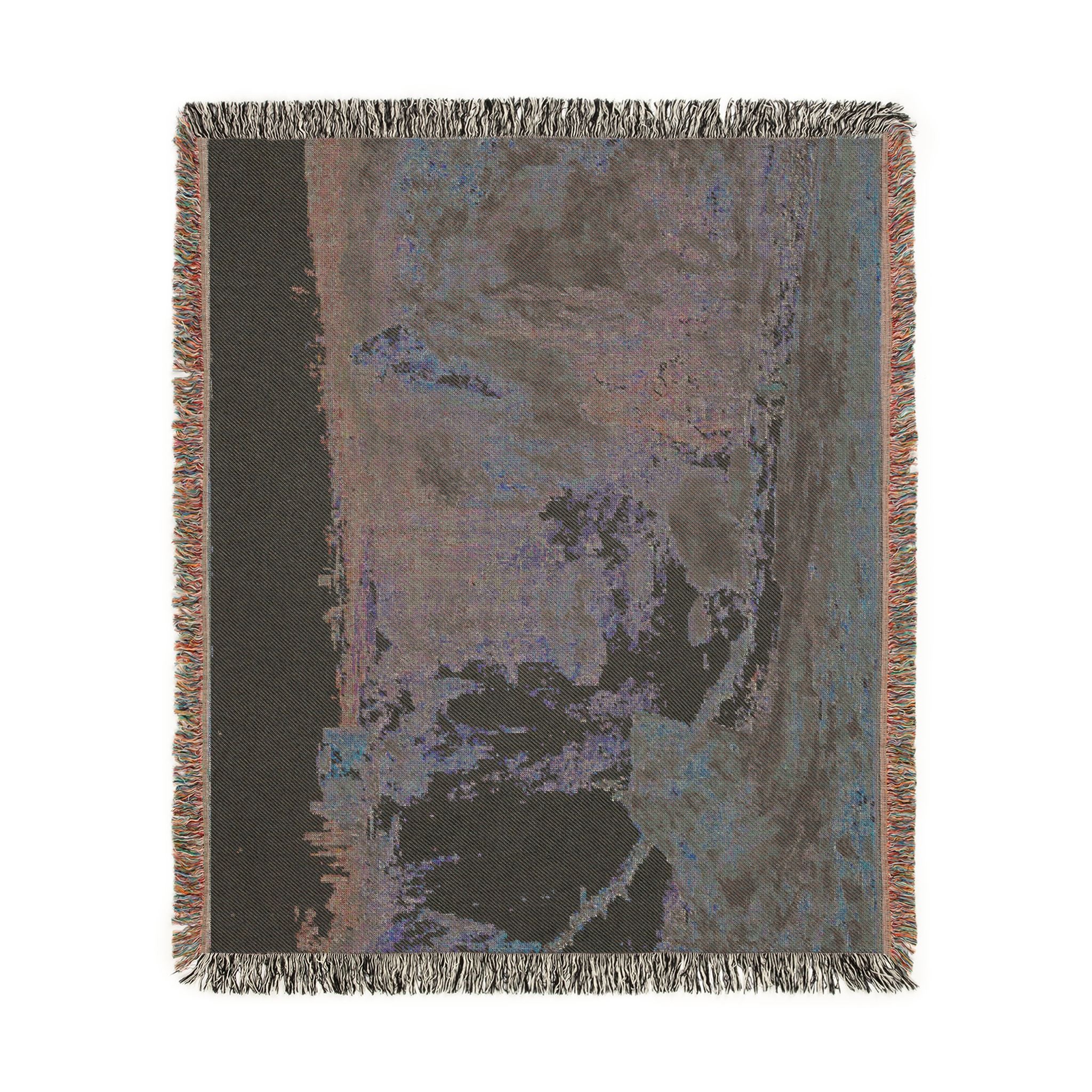 Louis Gabriel Moreau - Waterfall | Woven Tapestry Blanket