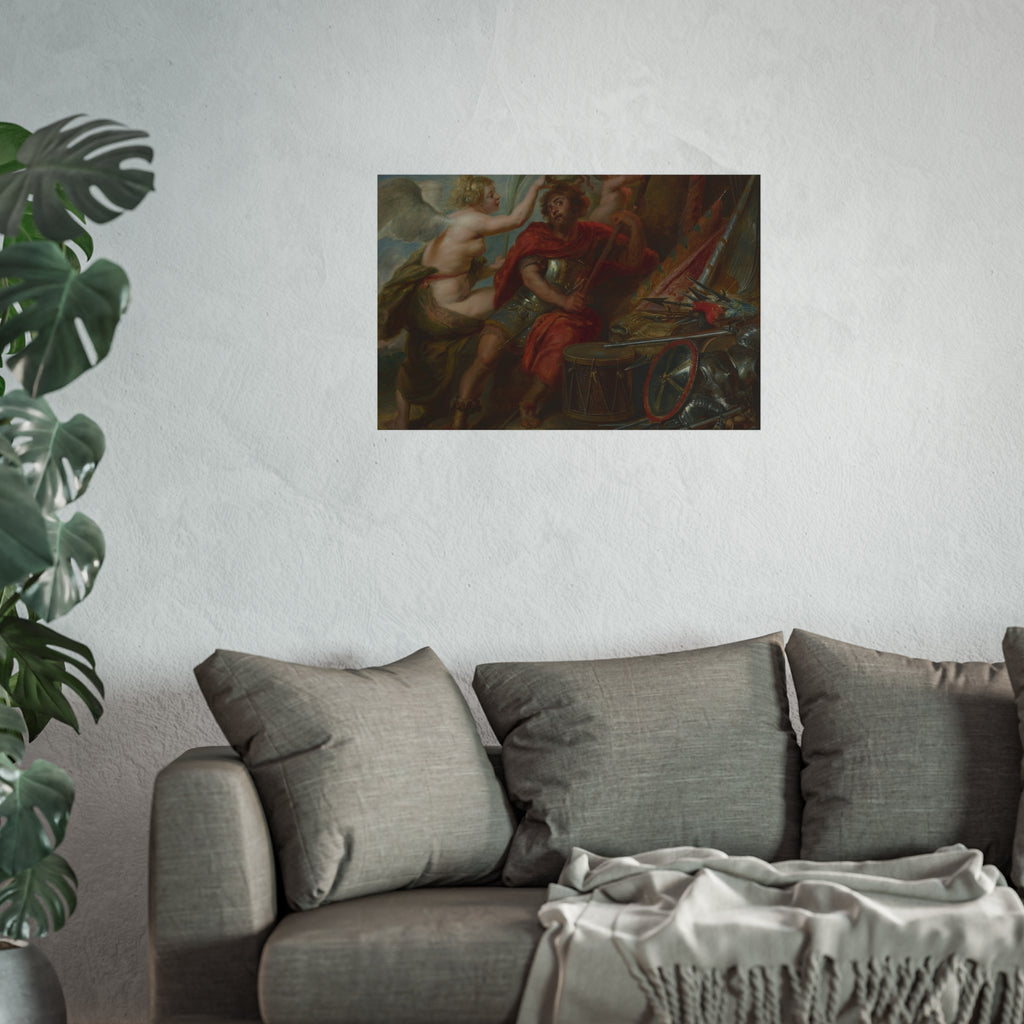 Follower of Peter Paul Rubens - The Apotheosis of the Hero | Fine Art Poster