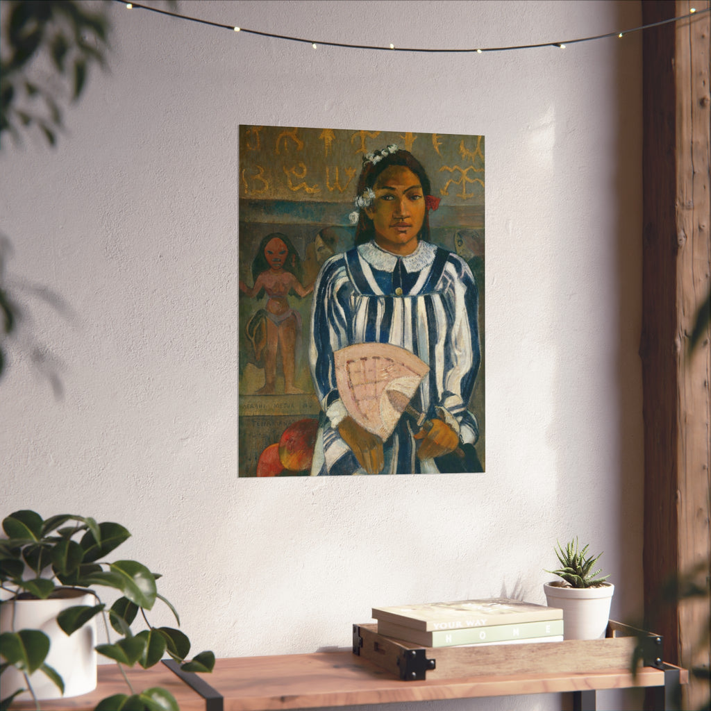 Paul Gauguin - The Ancestors of Tehamana | Fine Art Poster