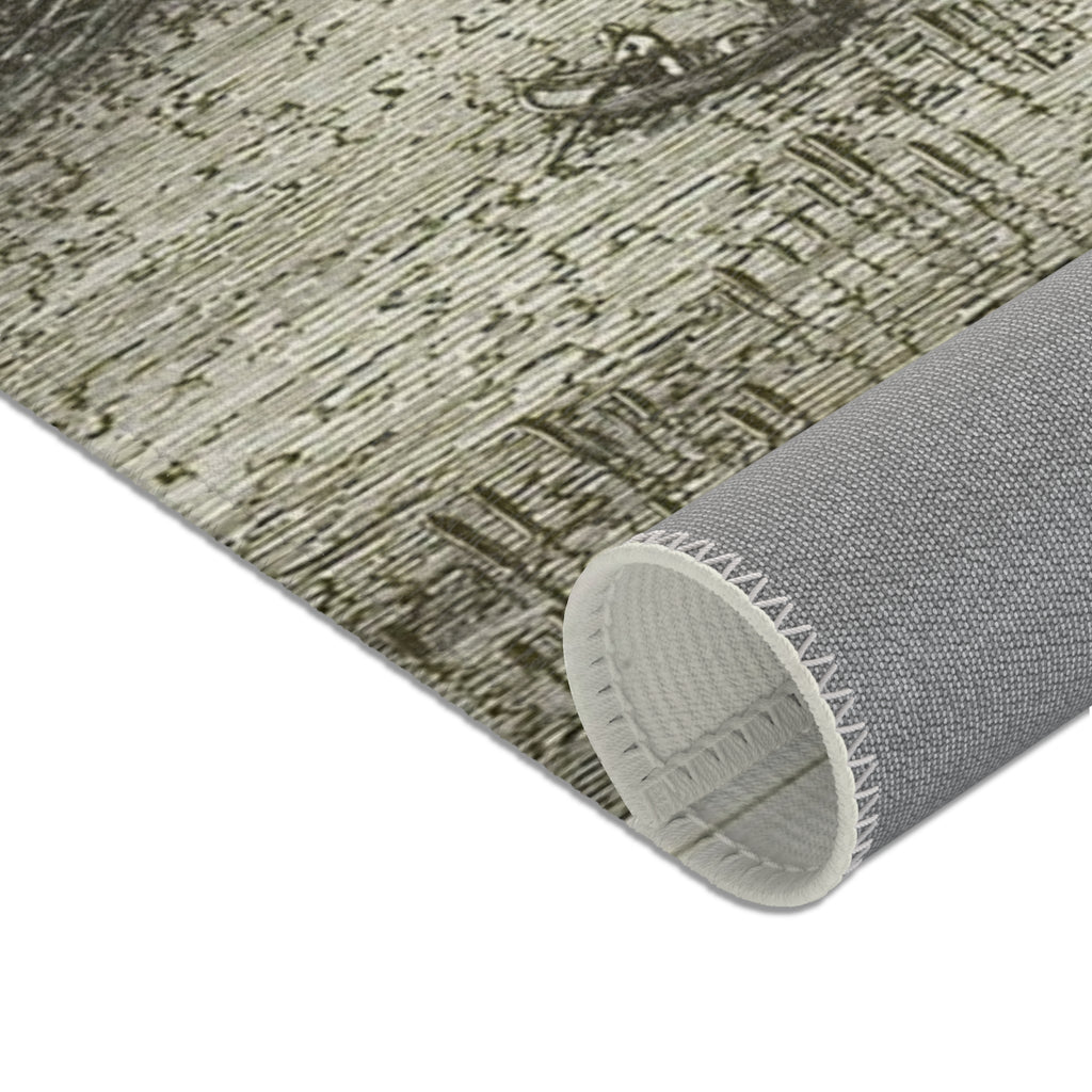 Canaletto - Al Dolo, from Vedute | Area Rug