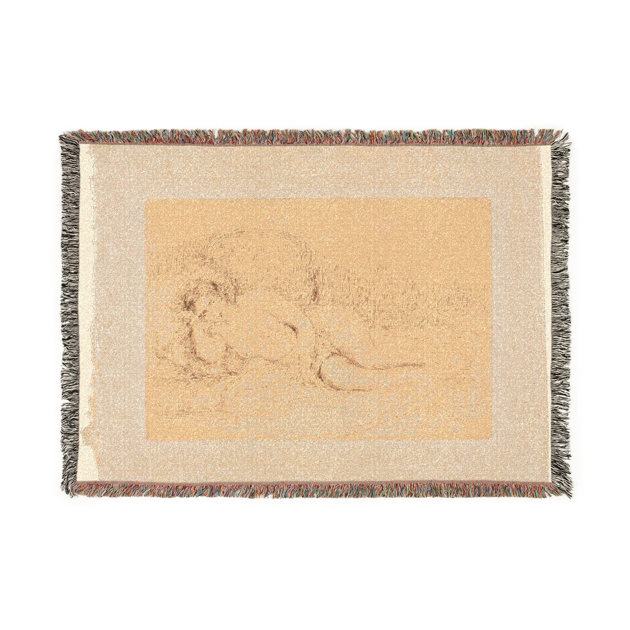 Pierre-Auguste Renoir - Reclining Nude | Woven Tapestry Blanket