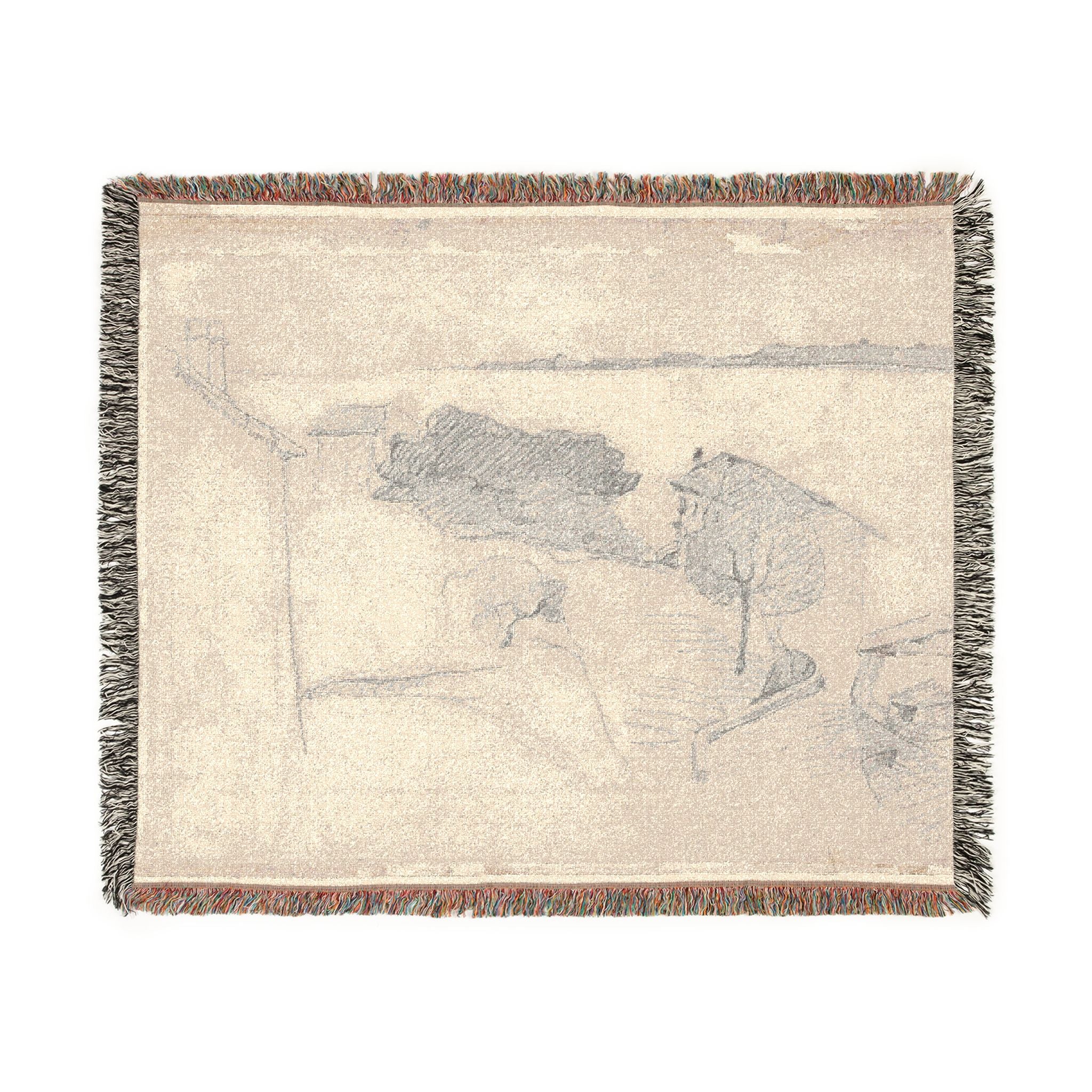 Paul Cezanne - L'Estaque | Woven Tapestry Blanket