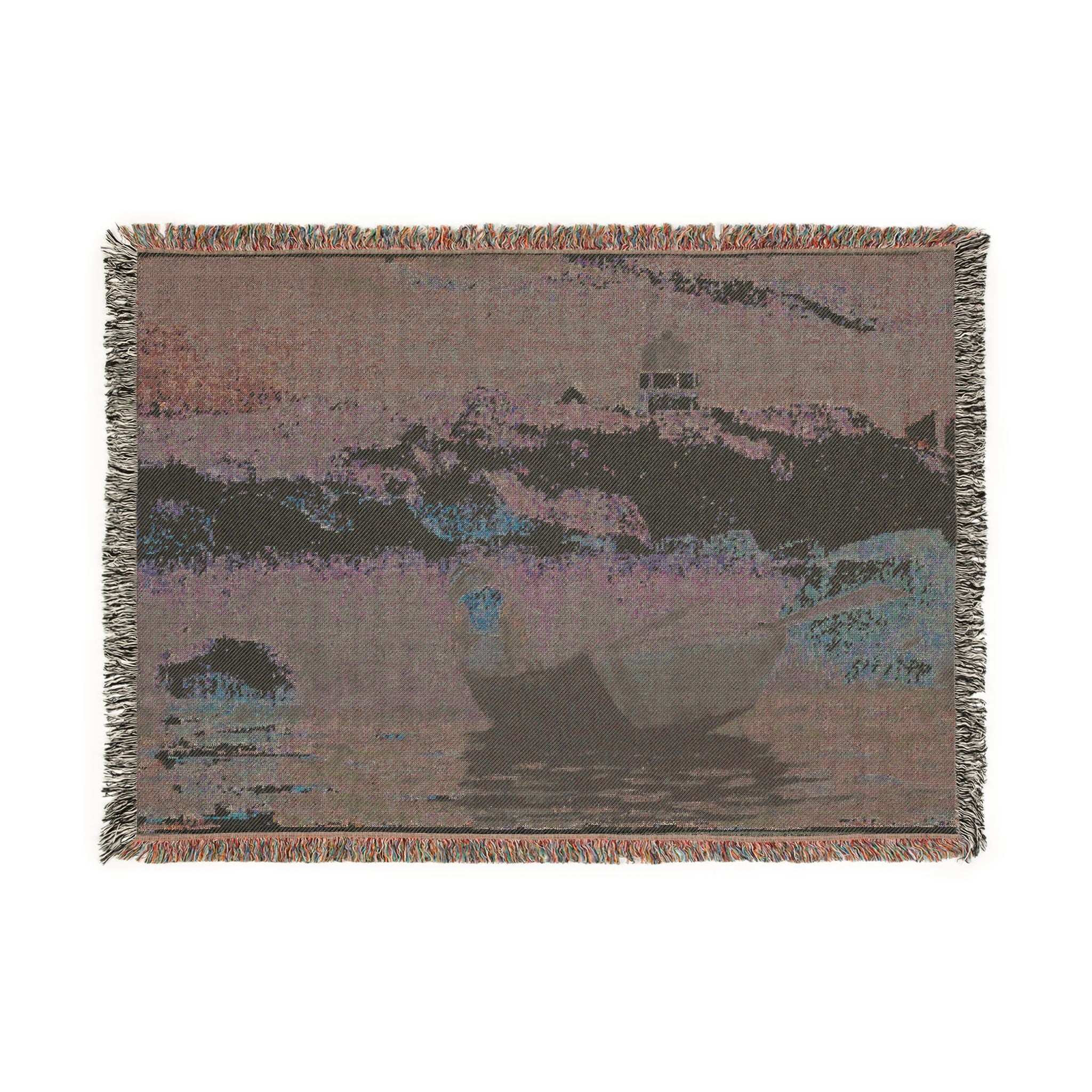 Winslow Homer - Boy in Boat, Gloucester | Woven Tapestry Blanket