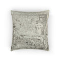 Jacques Louis David - Loveless Disarming Himself | Woven Pillow