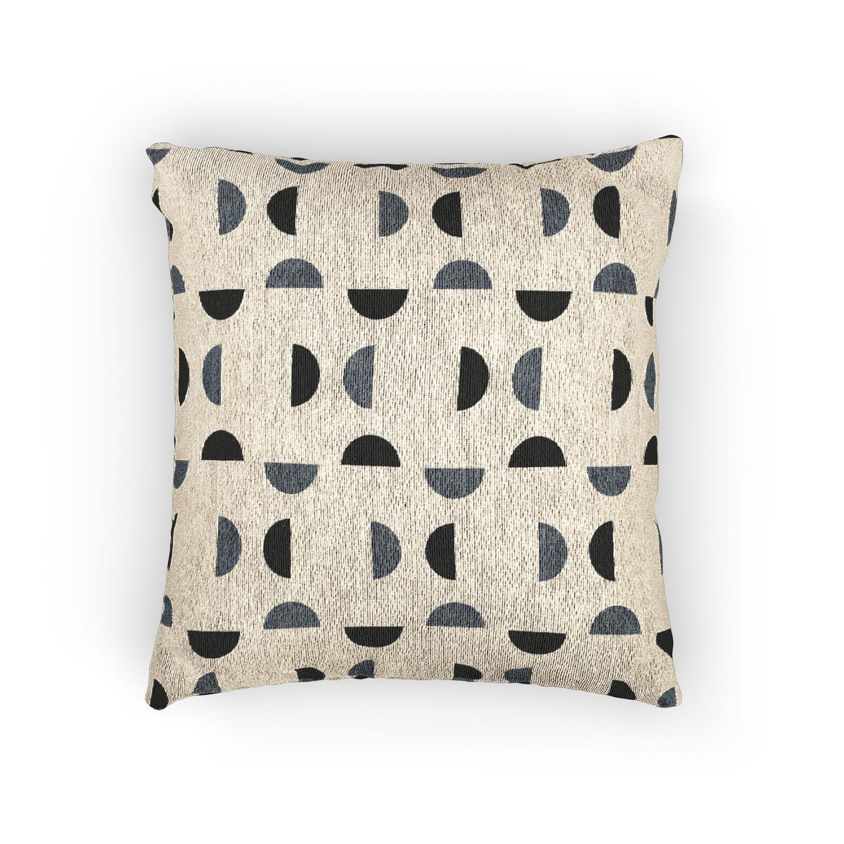 Inkwell Half Moon Woven Pillow