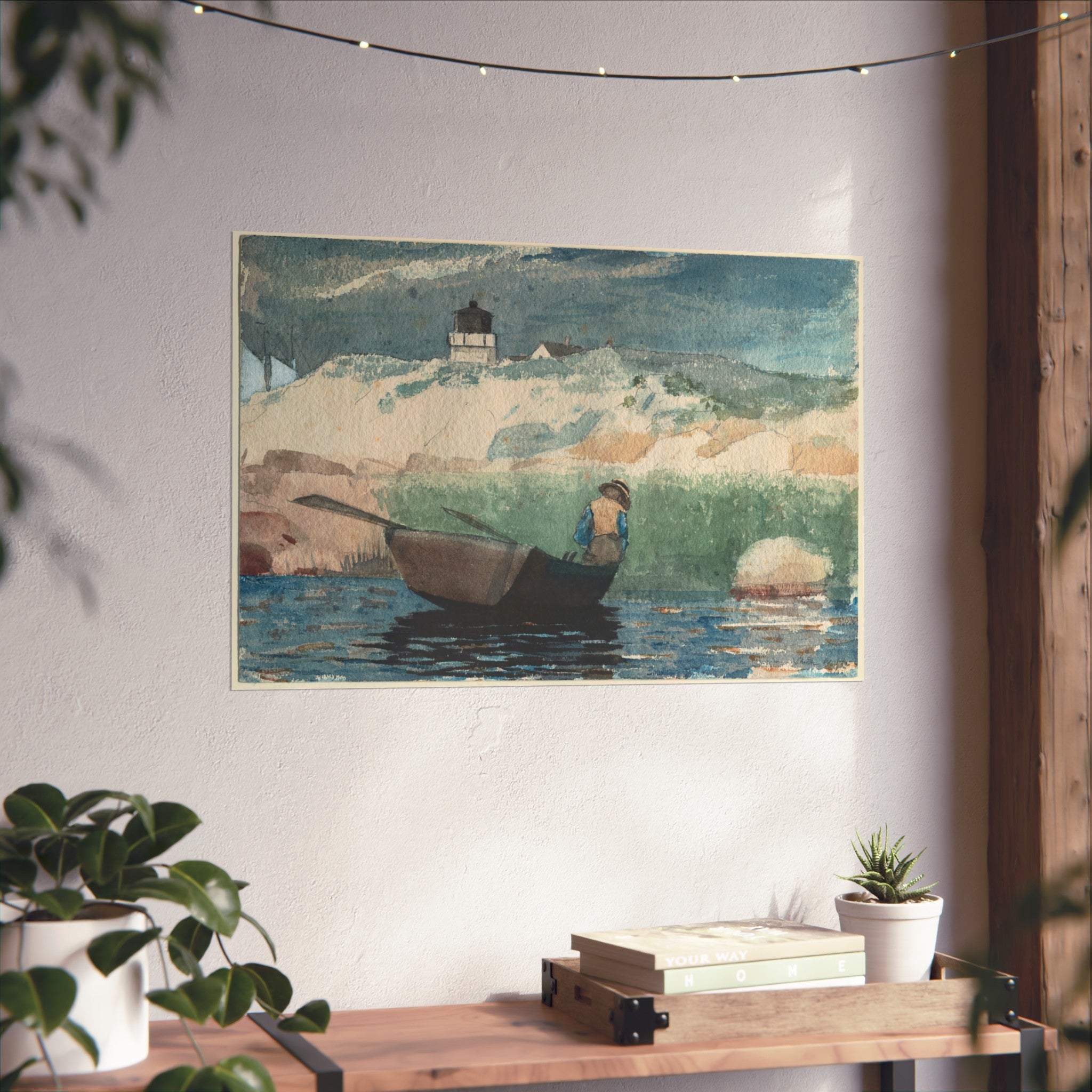 Winslow Homer - Boy in Boat, Gloucester | Fine Art Poster