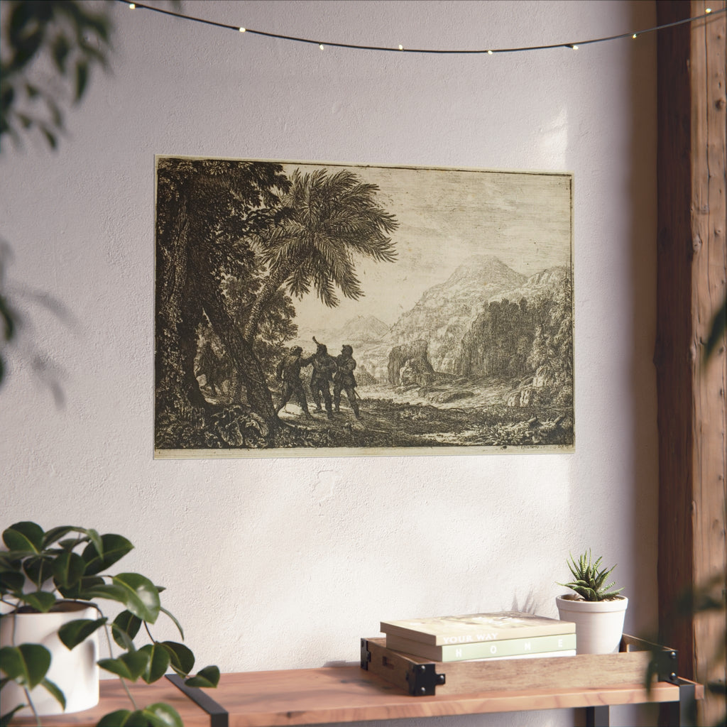 Claude Lorrain - Scene of Brigands | Fine Art Poster