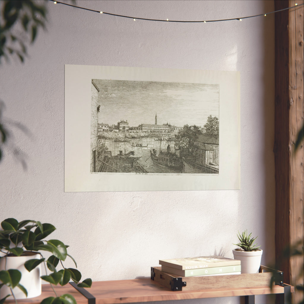 Canaletto - Ale Porto del Dolo | Fine Art Poster