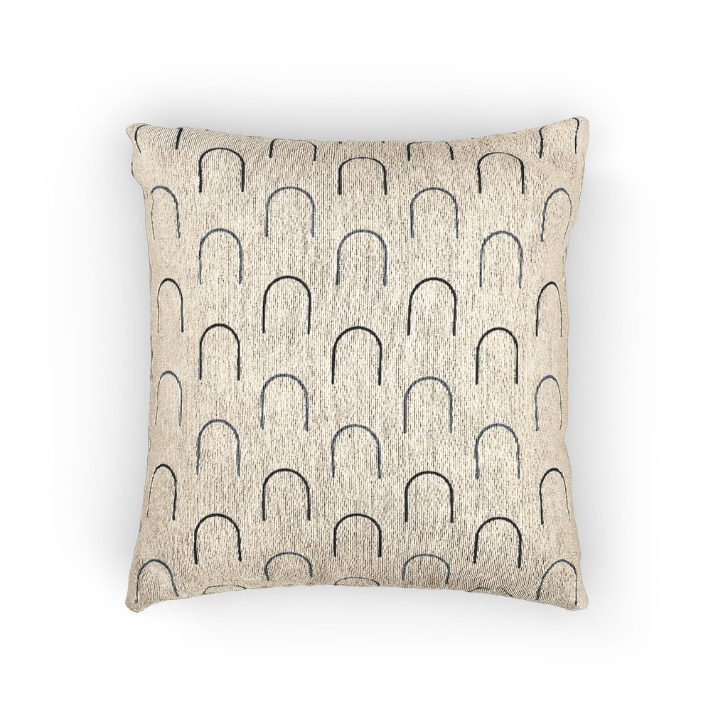Inkwell Arch Repeat Woven Pillow