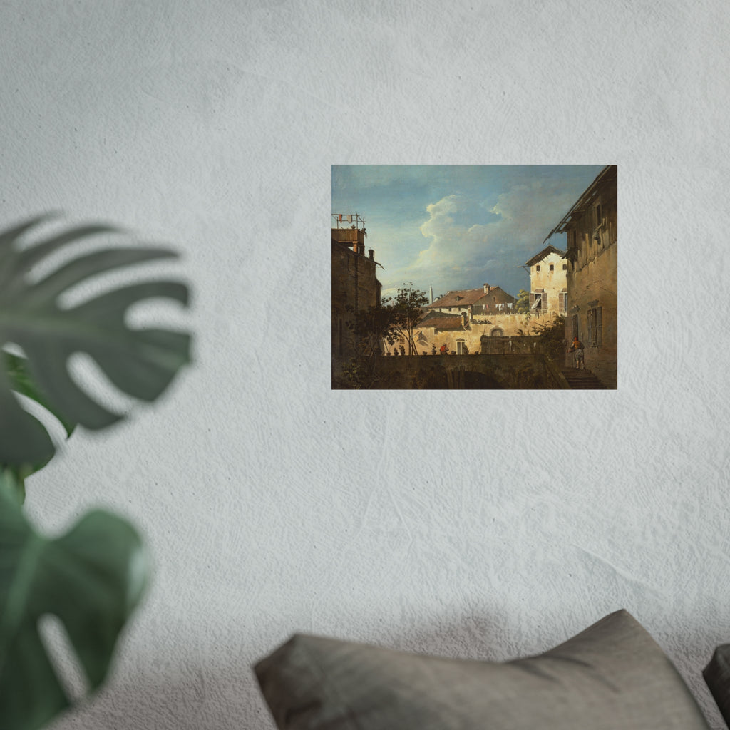 Follower of Canaletto - The Terrace | Fine Art Poster