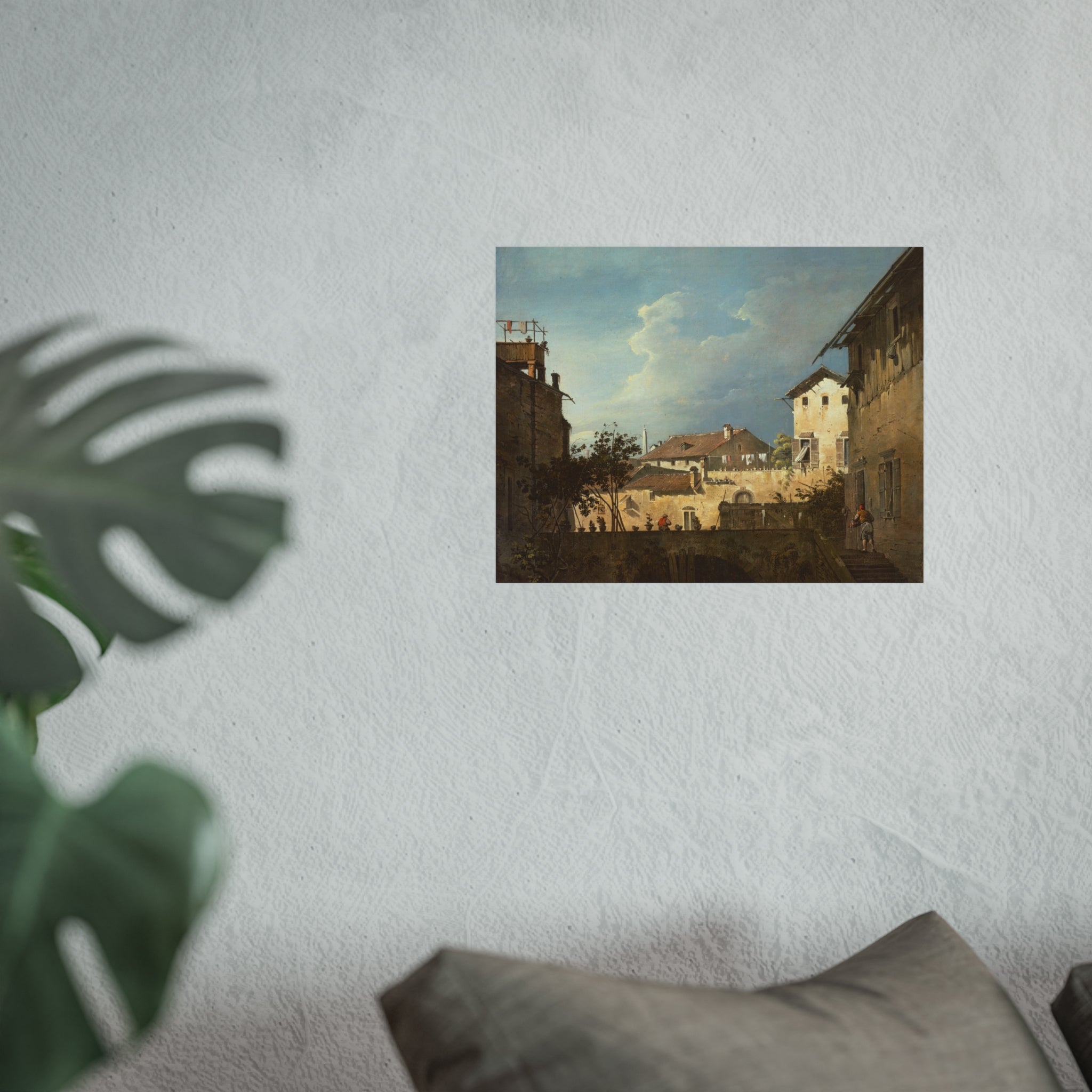 Follower of Canaletto - The Terrace | Fine Art Poster