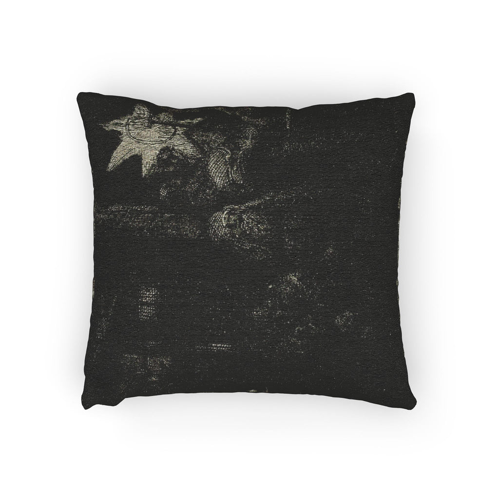 Rembrandt van Rijn - The Star of the Kings A Night Piece | Woven Pillow