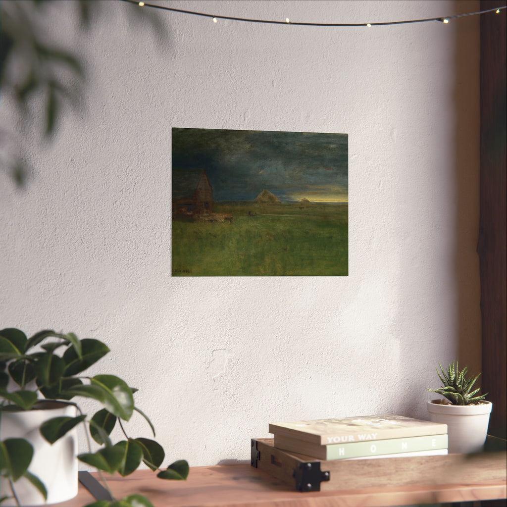 George Inness - The Lonely Farm, Nantucket | Fine Art Poster