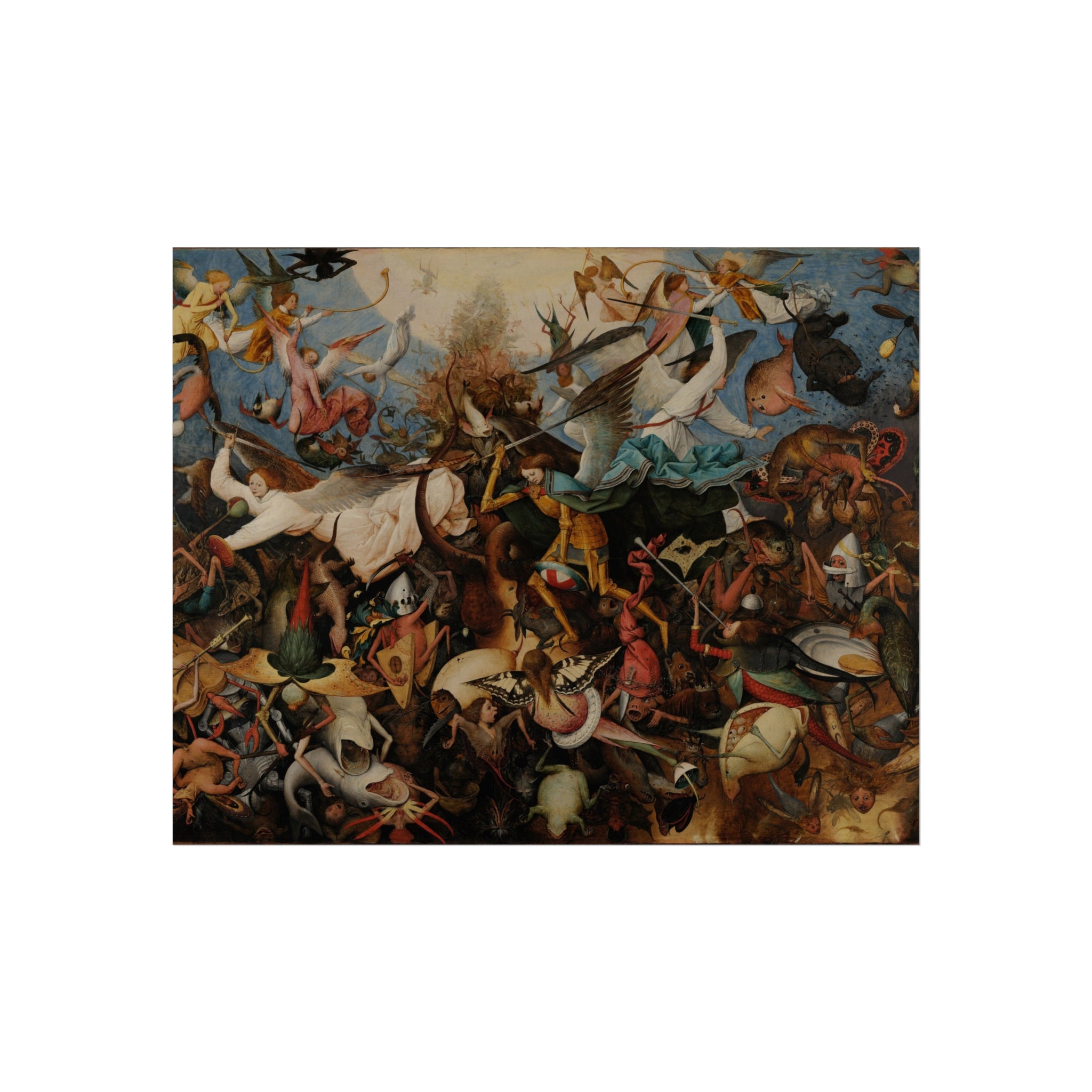 Pieter Bruegel the Elder - The Fall of the Rebel Angels - Google Art Project | Fine Art Poster