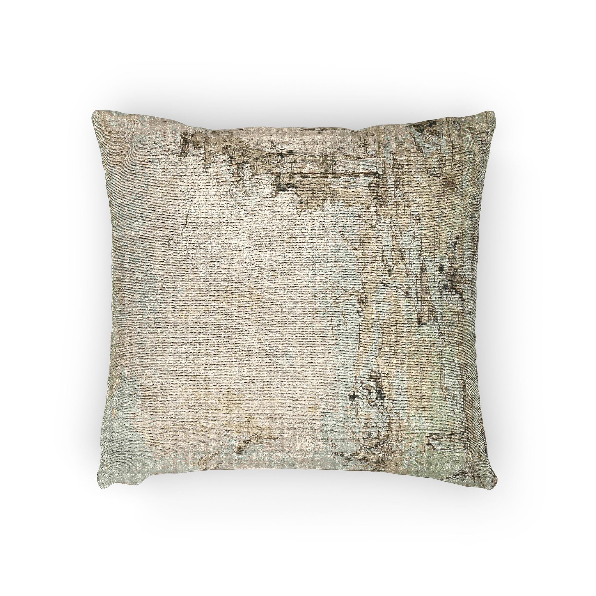 Francesco Guardi - Capriccio with a Squall on the Lagoon | Woven Pillow