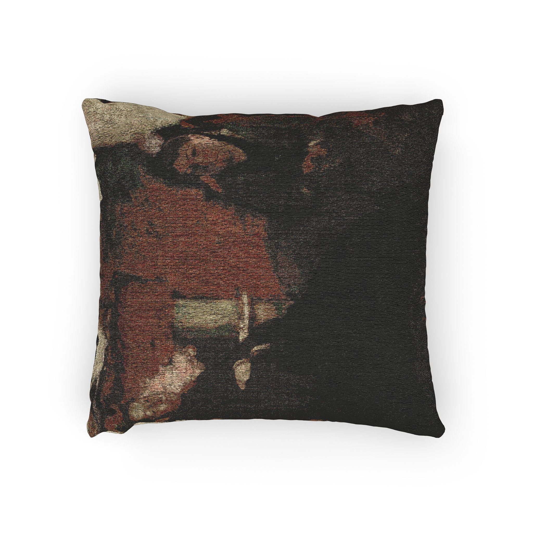 Hilaire Germain Edgar Degas - Portrait of Mme Lisle and Mme Loubens | Woven Pillow