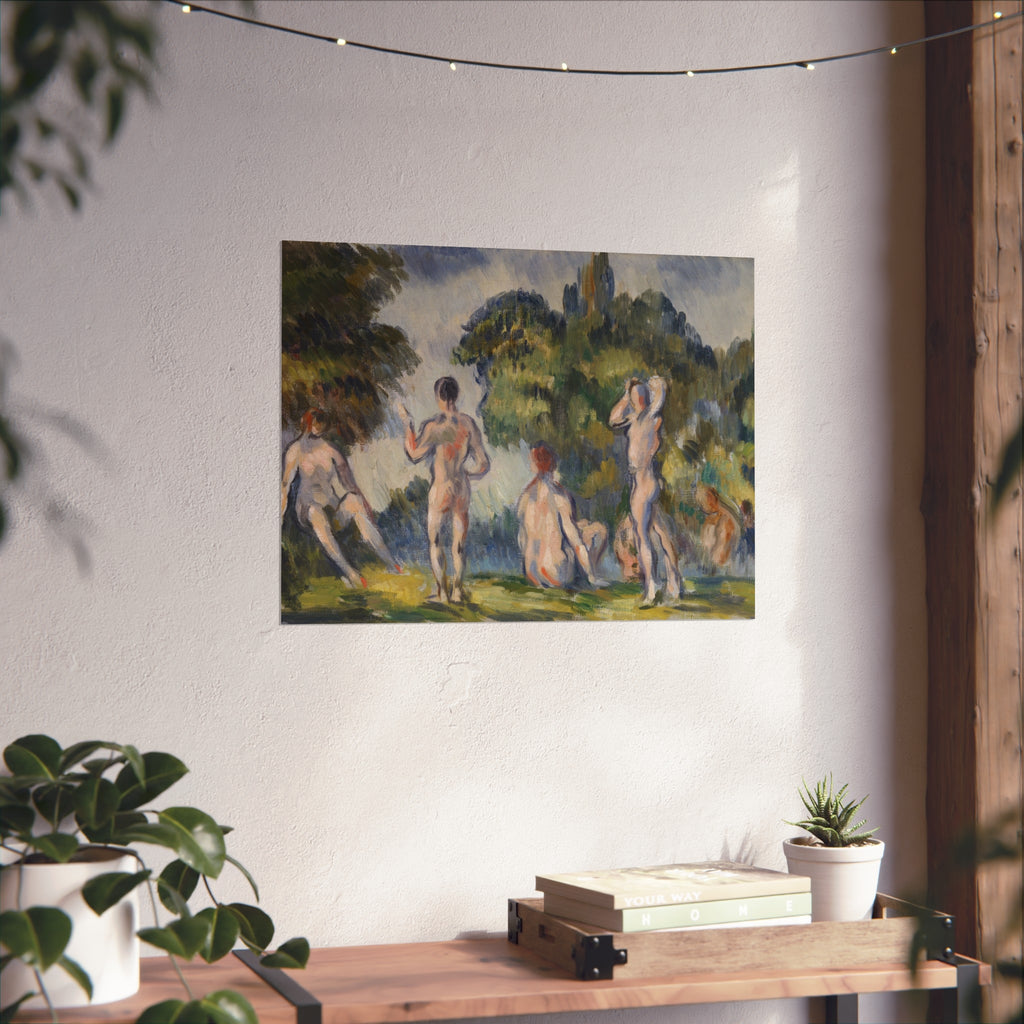 Paul Cezanne - Bathers | Fine Art Poster