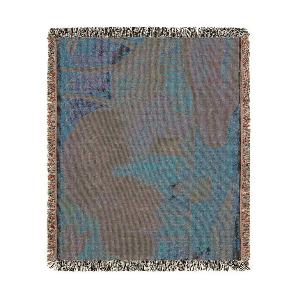 Paul Gauguin - Tahitian Hut | Woven Tapestry Blanket