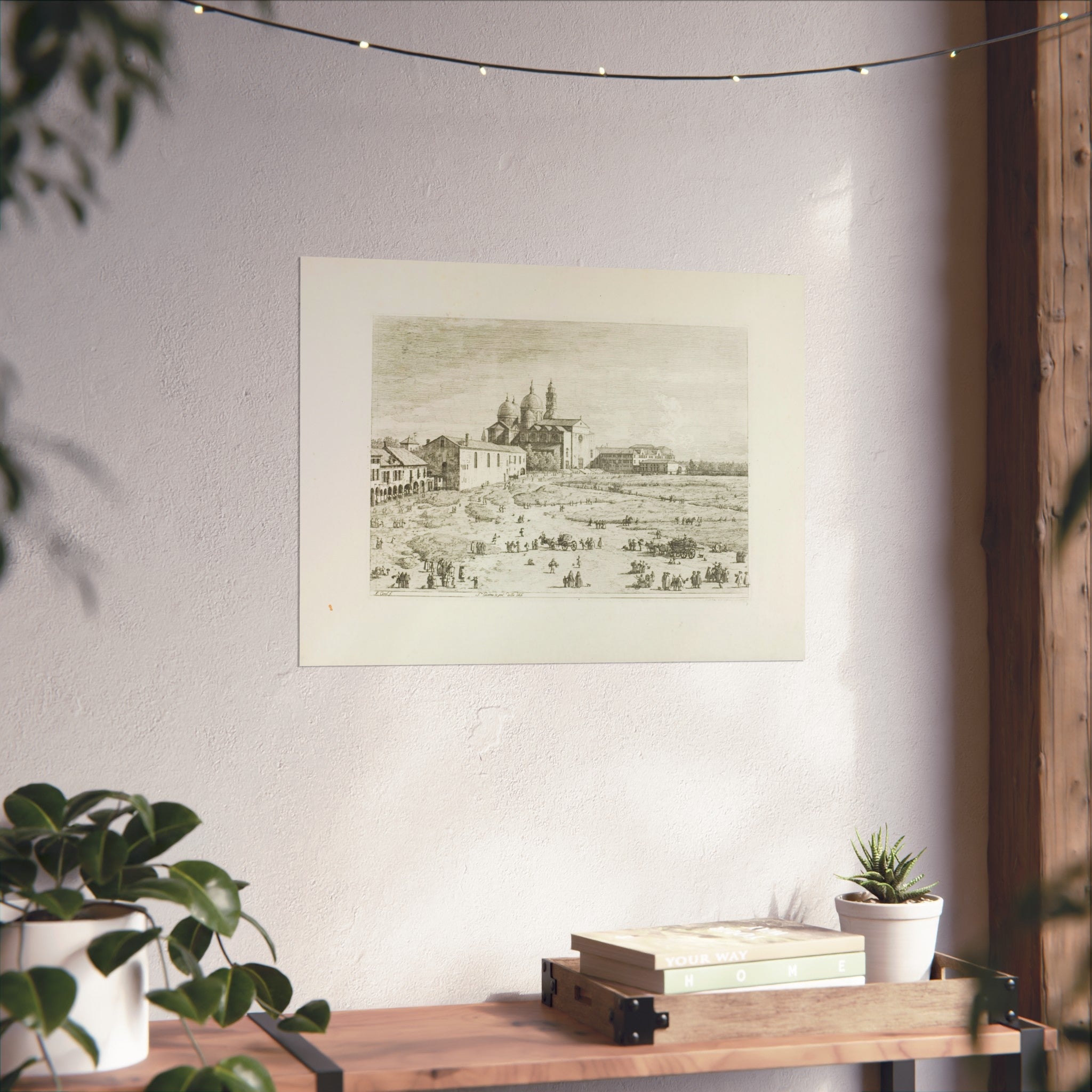 Canaletto - S. Giustina in prà della Vale, from Vedute | Fine Art Poster