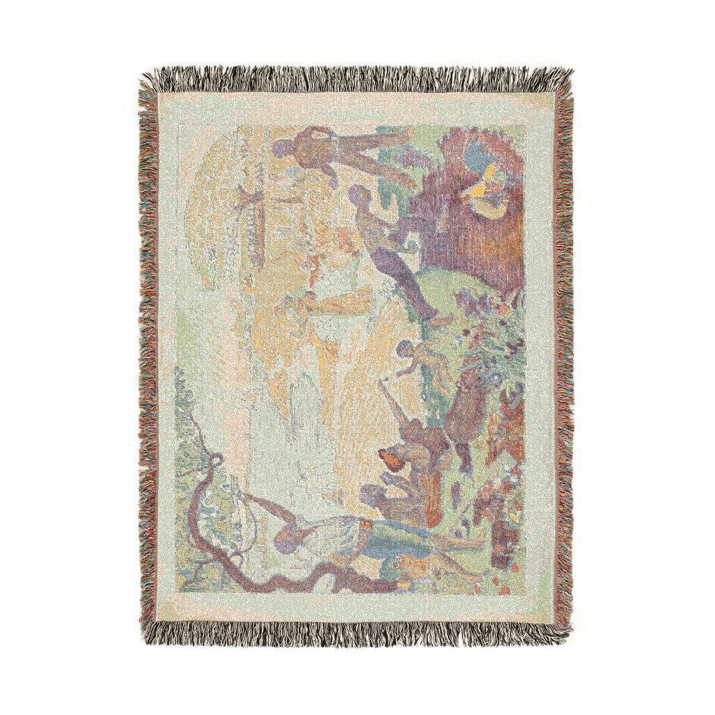 Paul Signac - In Times of Harmony | Woven Tapestry Blanket