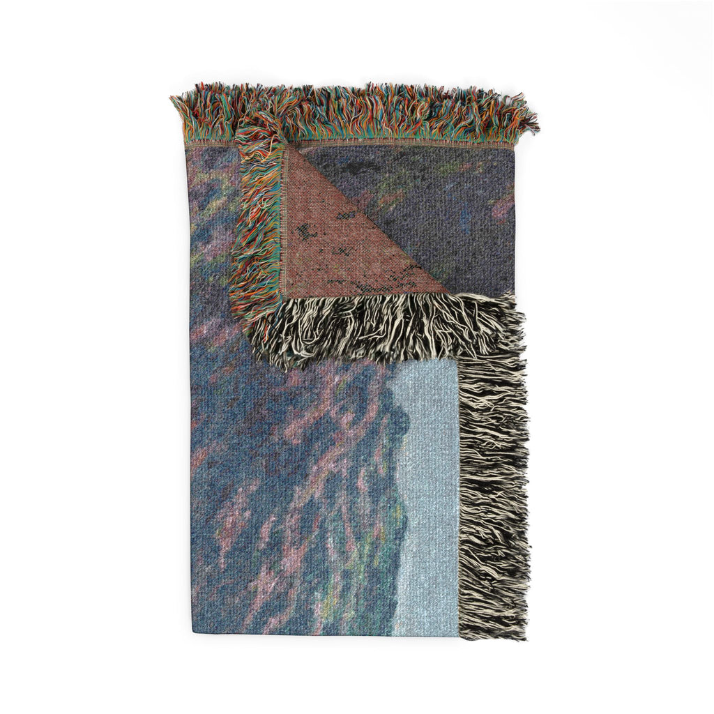 Claude Monet - The Petite Creuse River | Woven Tapestry Blanket