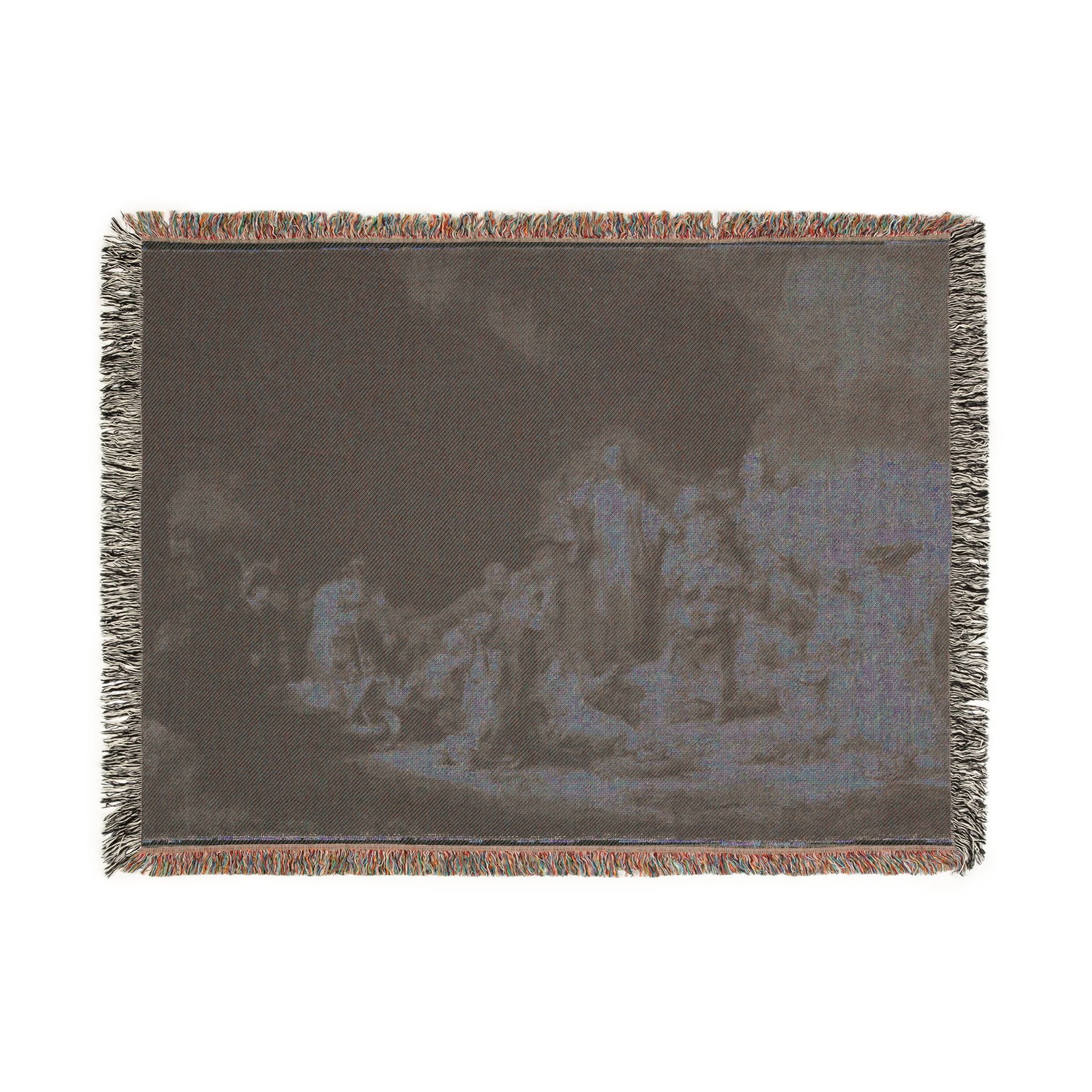 Rembrandt van Rijn - The Hundred Guilder Print | Woven Tapestry Blanket