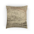 Charles François Daubigny - Landscape with a Rainbow | Woven Pillow