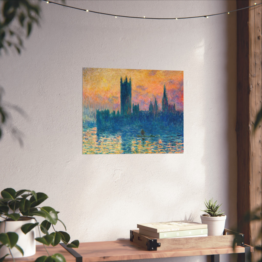 Claude Monet - Houses of Parliament, London | Fine Art Poster