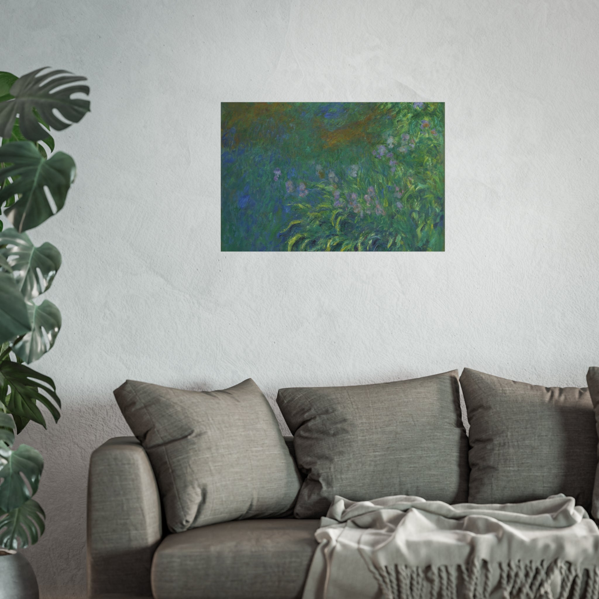 Claude Monet - Irises | Fine Art Poster