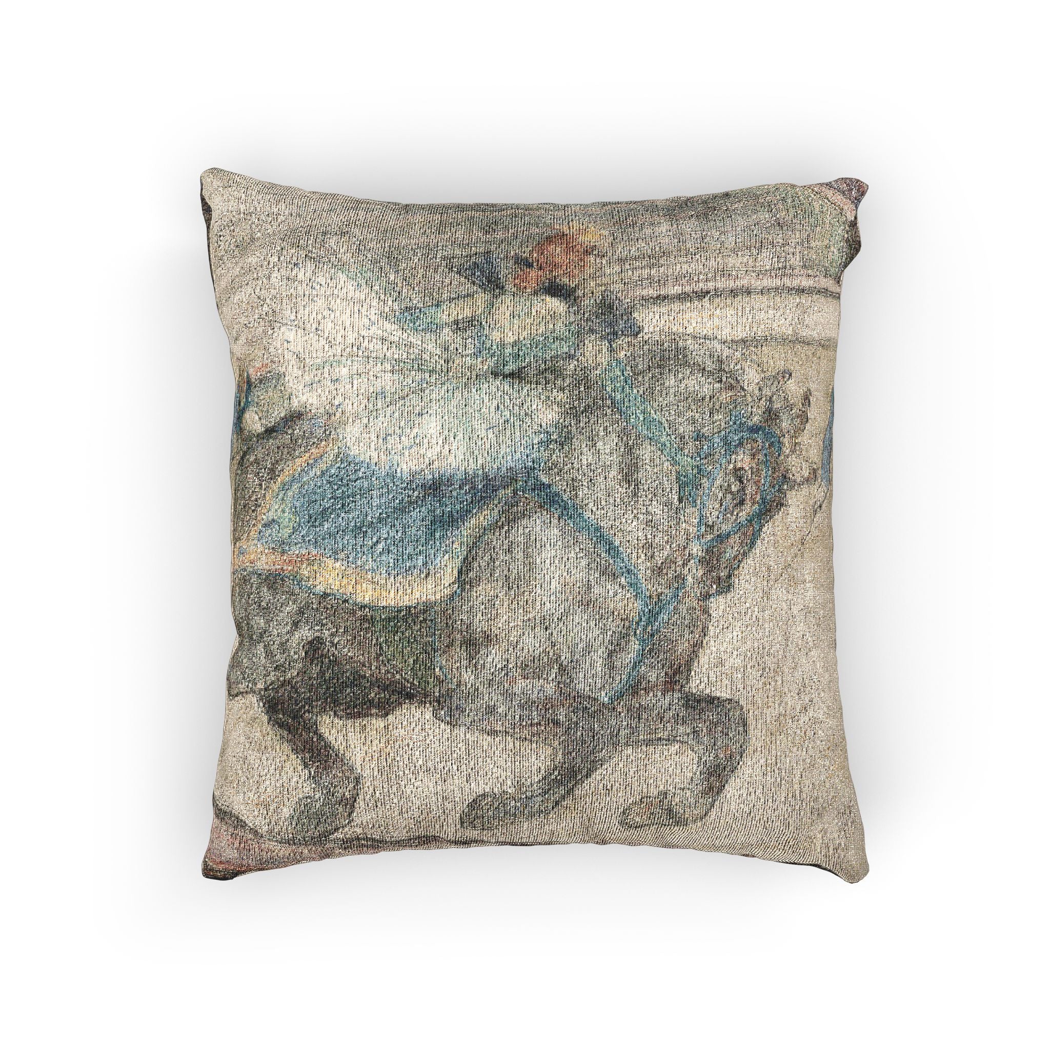 Henri de Toulouse-Lautrec - At the Circus Work in the Ring | Woven Pillow