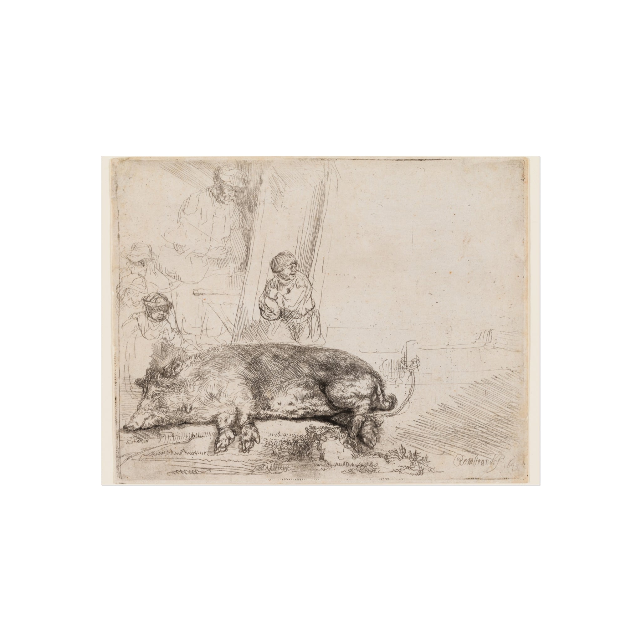 Rembrandt van Rijn - The Hog | Fine Art Poster