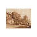 Claude Lorrain - A Rocky Hillside | Fine Art Poster