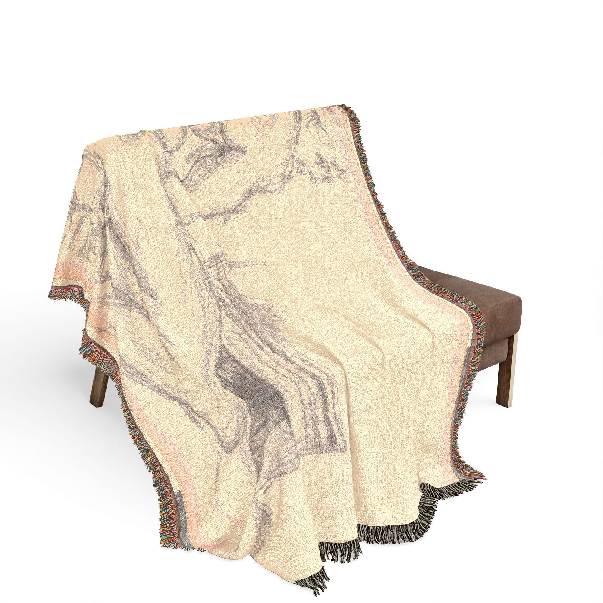 Hercules Resting Paul Cezanne Tapestry Blanket