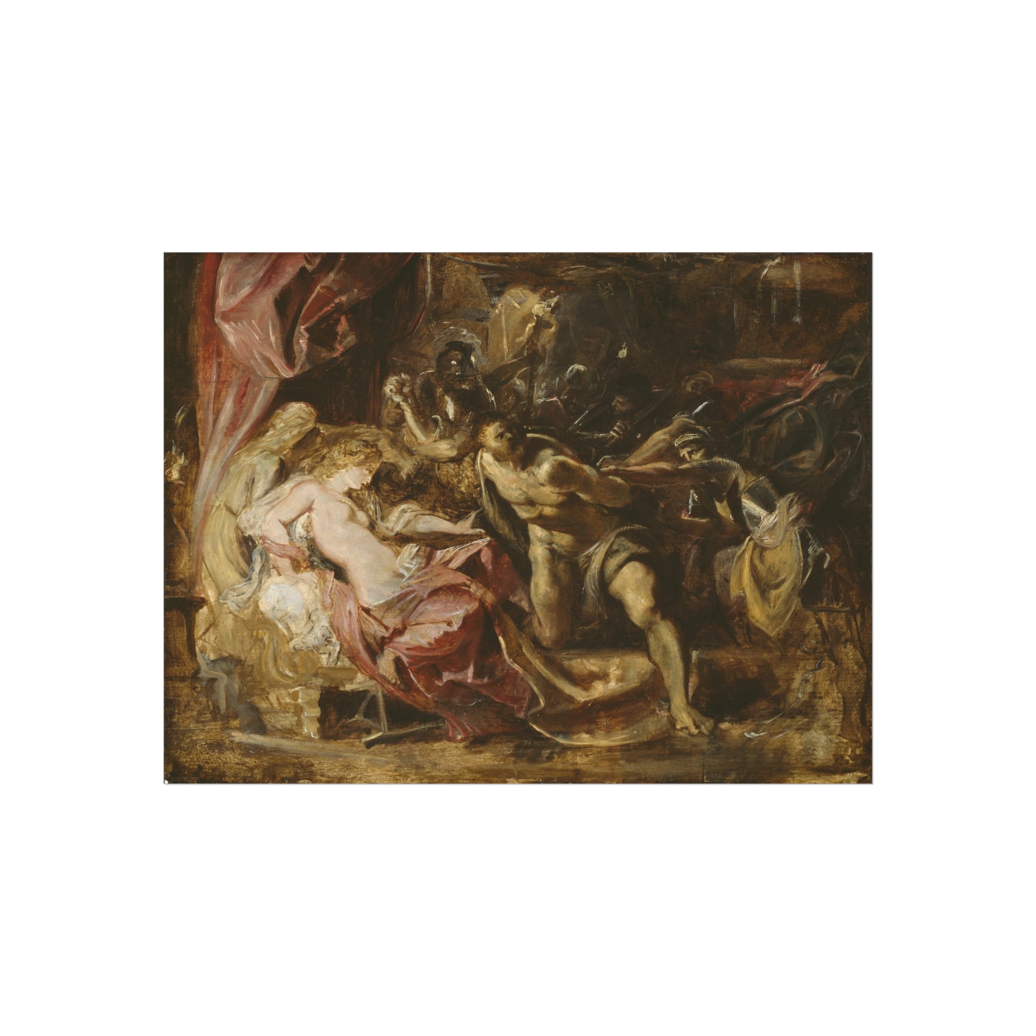 Peter Paul Rubens - The Capture of Samson | Fine Art Poster