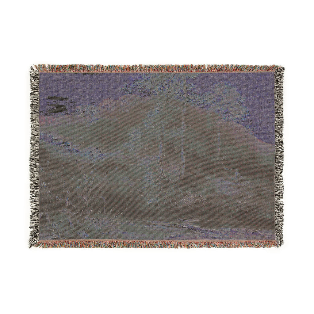 David Bates - Autumn River Scene, The Brook | Woven Tapestry Blanket