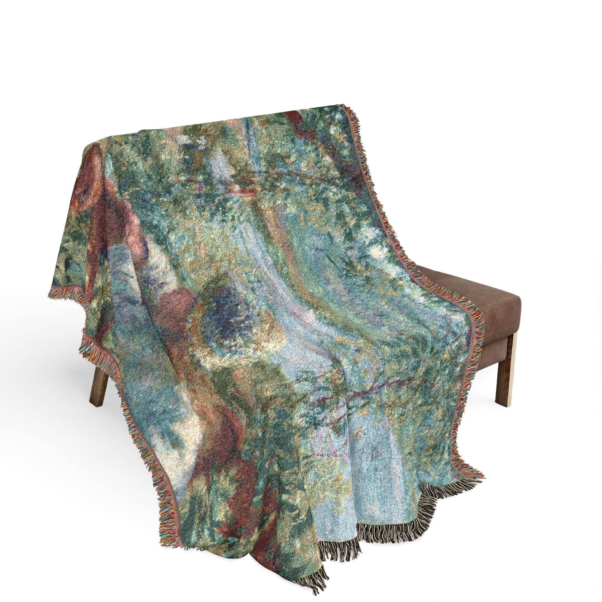 Near the Lake Pierre-Auguste Renoir Tapestry Blanket