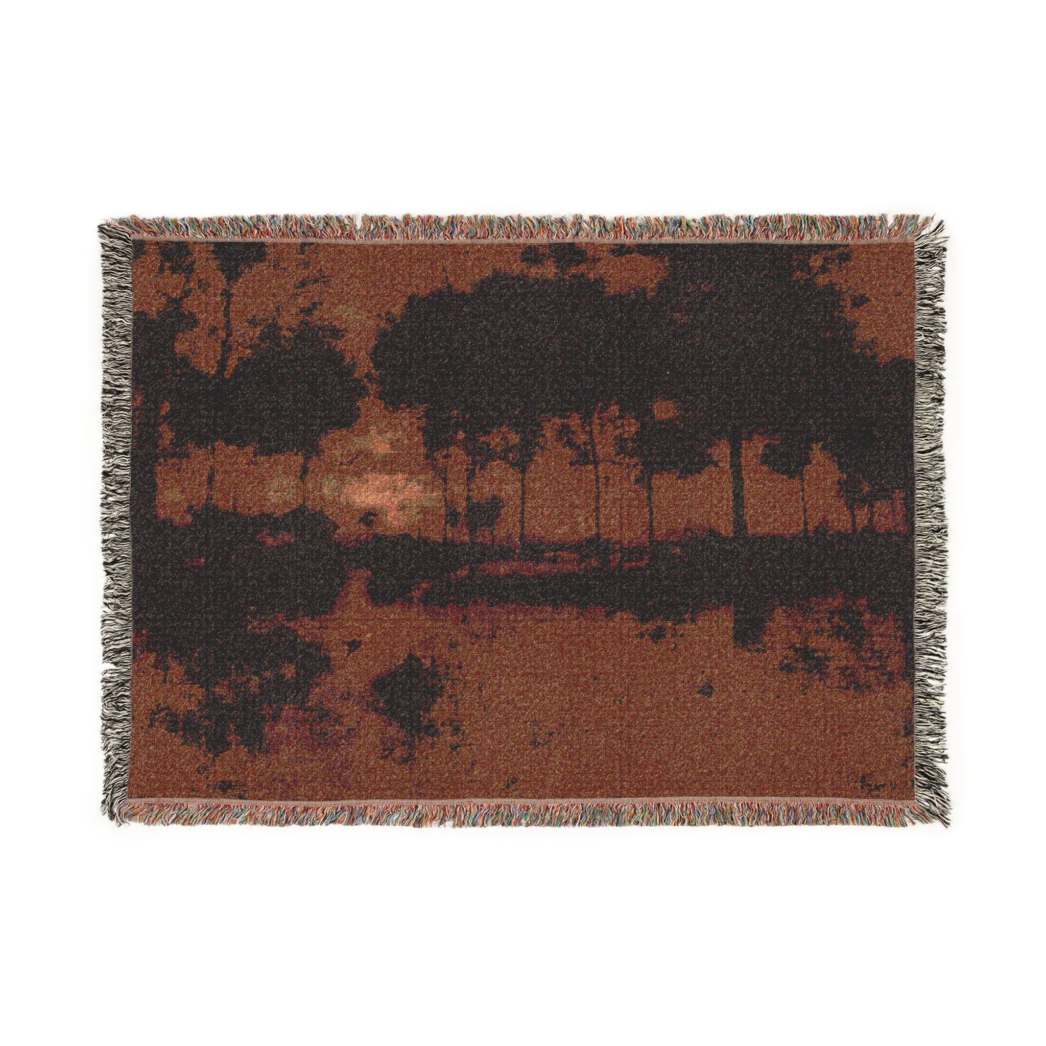 George Inness - The Home of the Heron | Woven Tapestry Blanket
