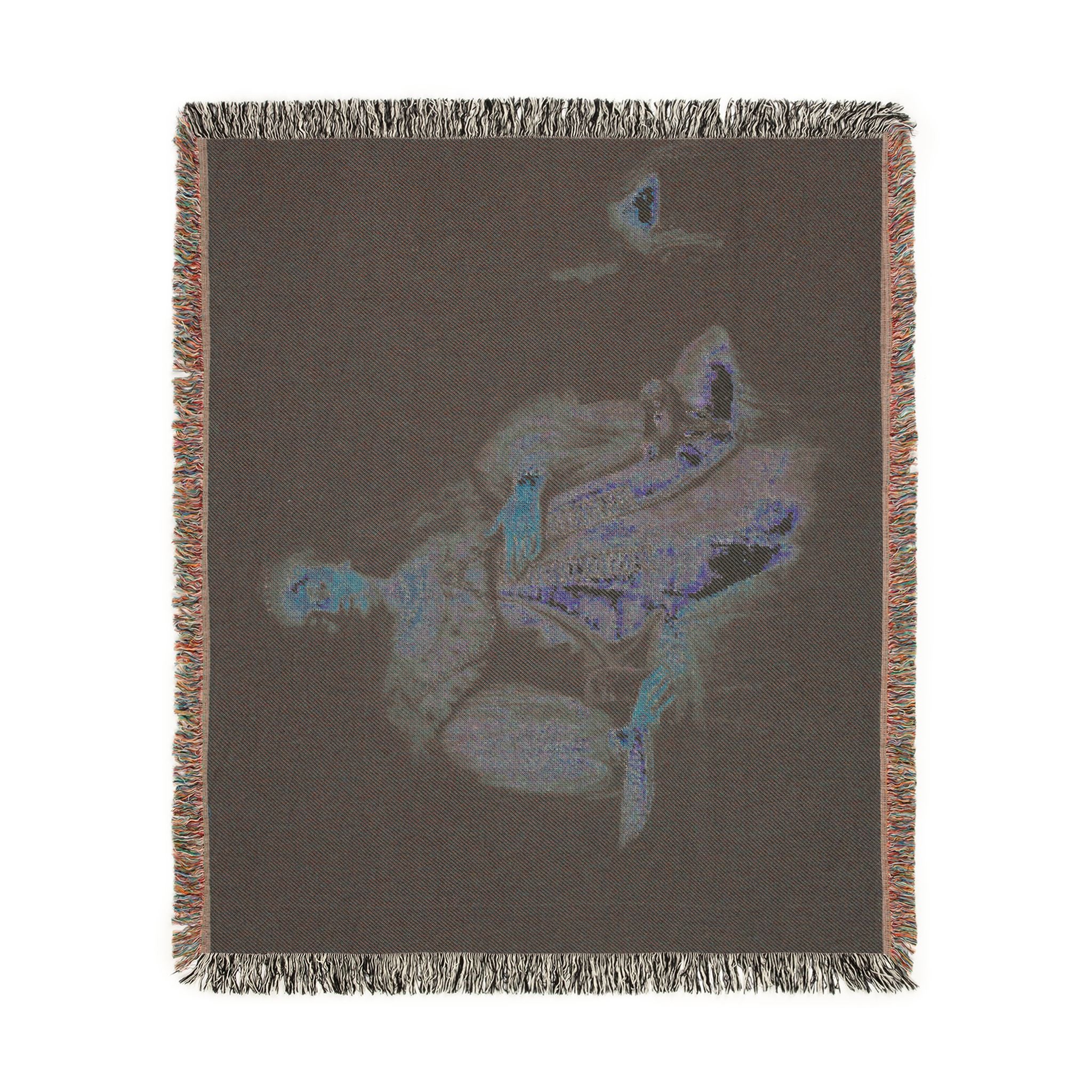 Judith at the Banquet of Holofernes (previously known as Artemisia), by Rembrandt, from Prado in Google Earth | Woven Tapestry Blanket