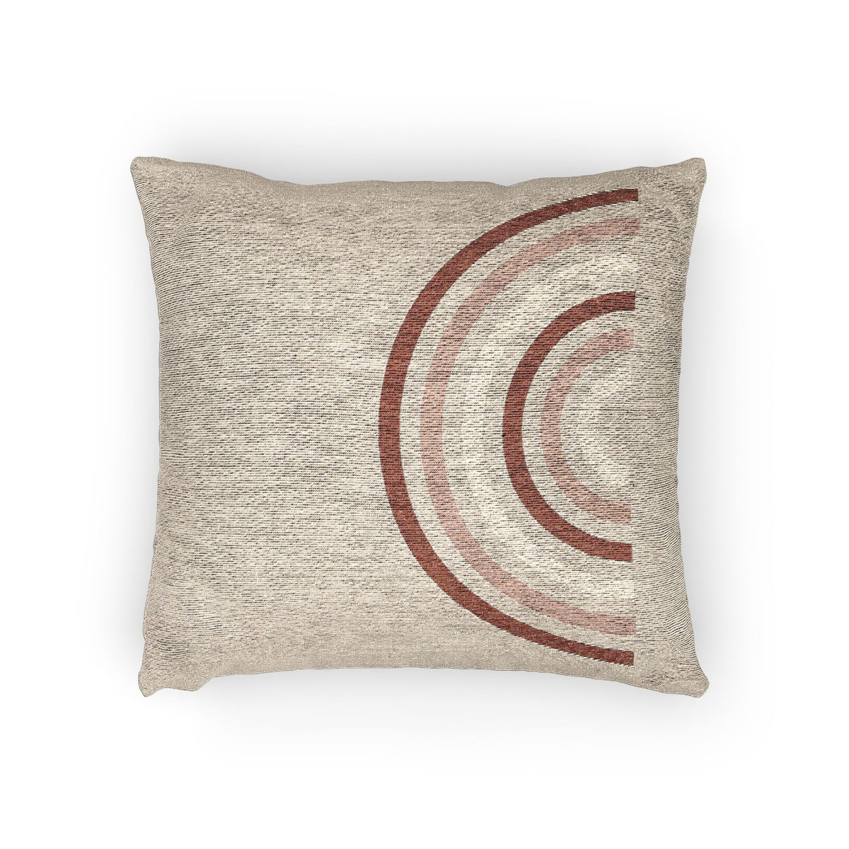 Dune Arch Rainbow Woven Pillow