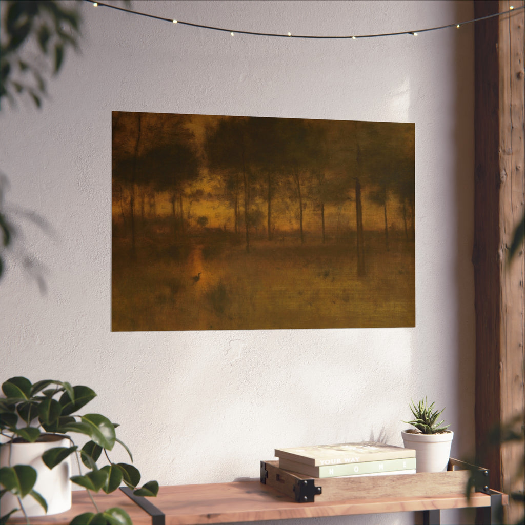 George Inness - The Home of the Heron | Fine Art Poster