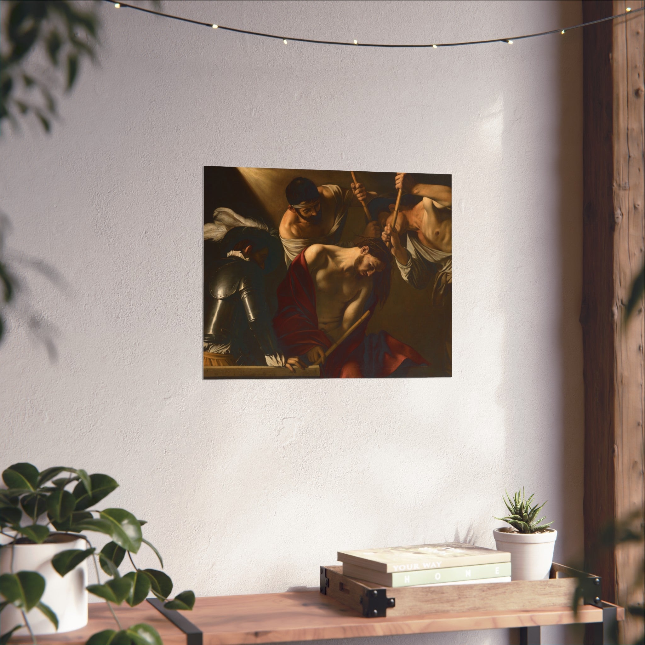 Michelangelo Merisi, called Caravaggio - The Crowning with Thorns - Google Art Project | Fine Art Poster
